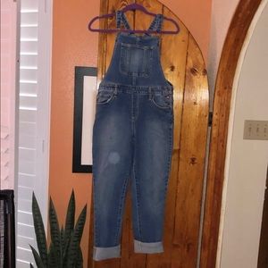 Denim Overalls